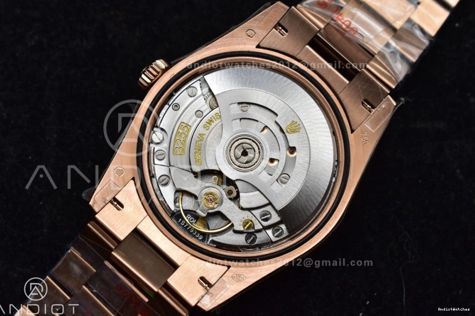 904L QF SS 36 681 (Gain DayDate Steel President Best vr3255 Edition Weight) Bracelet Dial Seasonal on V5 Grey 0726